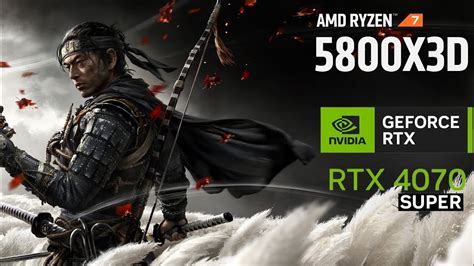 Ghost Of Tsushima RTX 4070 SUPER Ryzen 7 5800X3D Very High