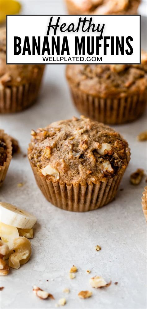 Healthy Banana Muffins – WellPlated.com