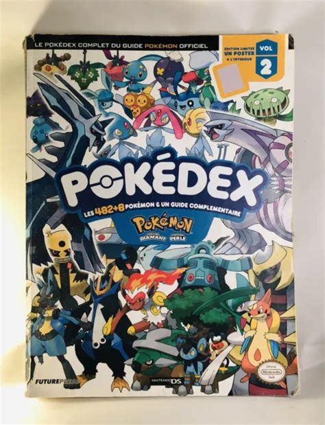 POKÉDEX COMPLET DU Guide POKÉMON Officiel Version Diamant Perle état