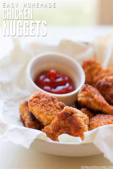 Homemade Chicken Nuggets Recipe