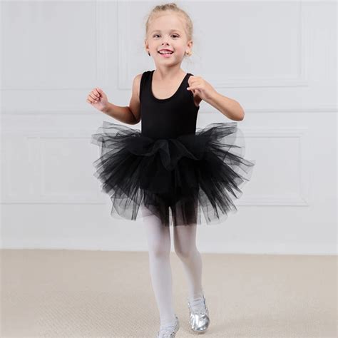 Childrens Dance Toddler Kids Ballet Tutu Dress Sleeveless Stitching