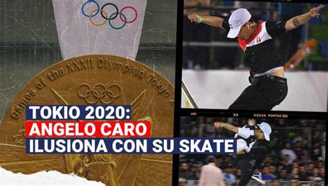 Tokio 2020 Angelo Caro se alista para representar al Perú en Skate