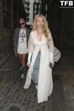 Lottie Moss Sexy Seen Flaunting Her Hot Tits Outside Jamie Laings Party In Shoreditch Aznude