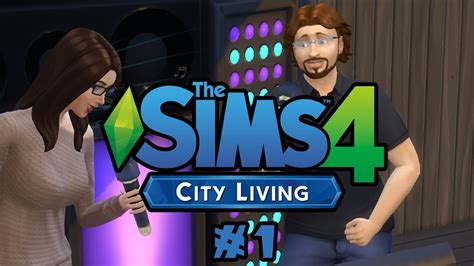 Lets Play Sims 4 City Living Episode 1 Youtube