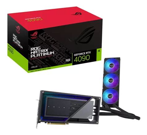 Placa De V Deo Asus Rog Matrix Geforce Rtx G Gddr X Mercadolivre