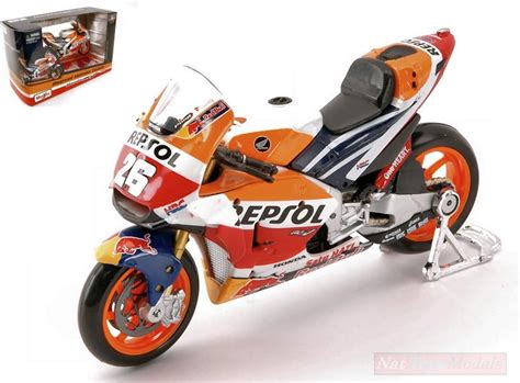 MAISTO MI31595P Honda RC213V Dani PEDROSA N 26 Moto GP 1 18 MODELLINO