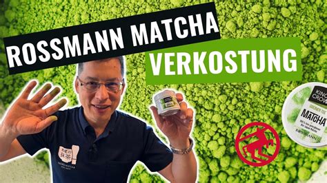 Rossmann Bio Matcha Tee Verkostung Teepapst Testet Youtube