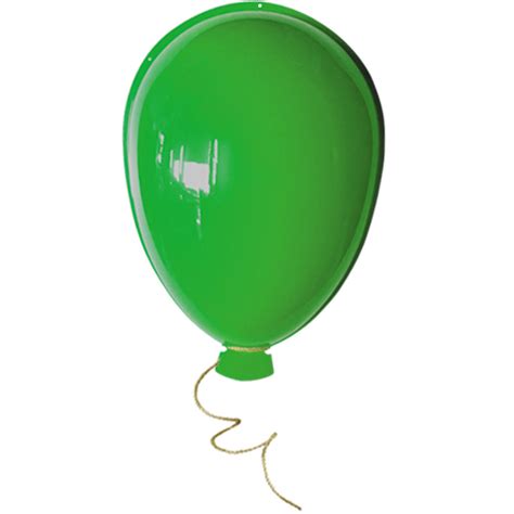 BALLON THERMOFORME 36 x 60 cm coloris vert décoration été mer