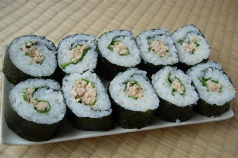 Recette De Maki Sushi Au Thon Tekkamaki