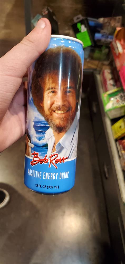 Bob Ross energy drink | Scrolller