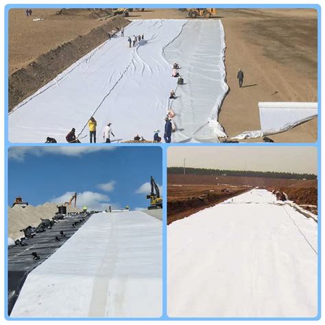 Pp Pet Geotextile Layer Geotextile Landscape Fabric For Embankment