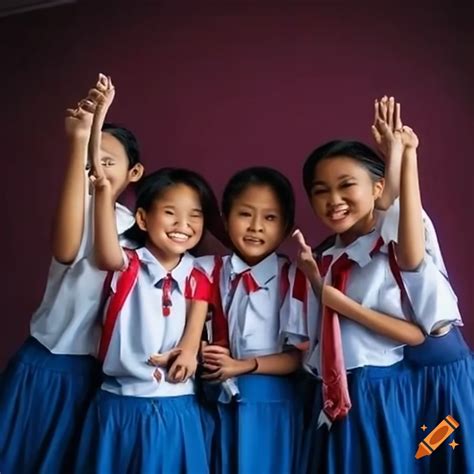 filipino students  vibrant uniforms participating  extracurricular