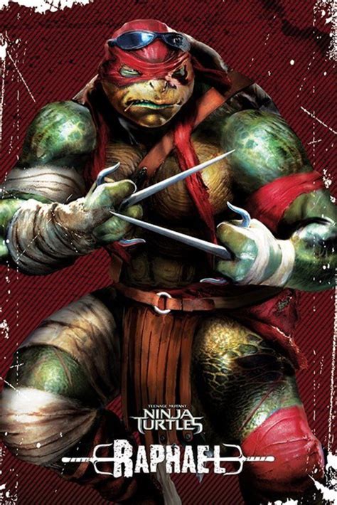 Teenage Mutant Ninja Turtles Raphael Pose Official Poster Raphael