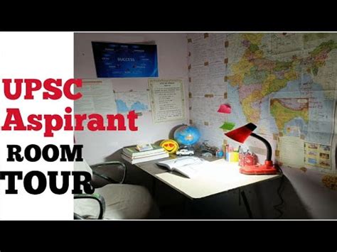 Upsc Aspirant Room Tour Vlog Upsc Strategy Upsc Room Glance