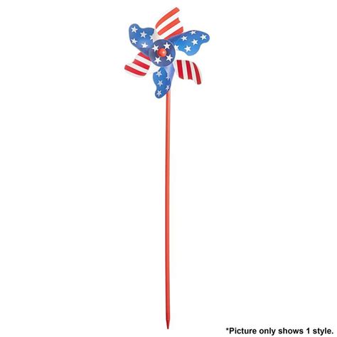 Patriotic Pinwheel Fourth Of July Holiday Crafts Factory Direct Craft