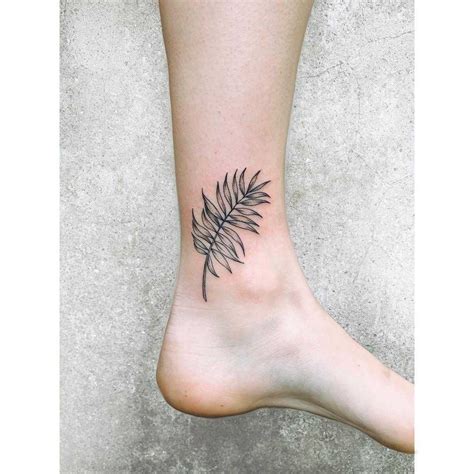 Palm Leaf Tattoo Ideas Photos