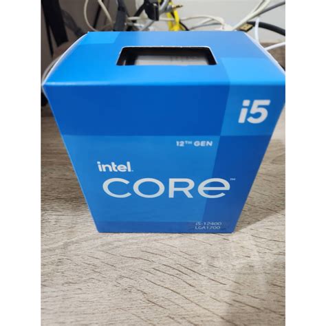 Intel Core I5 12400 中央處理器 盒裝 蝦皮購物