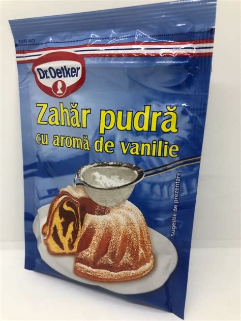 Dr Oetker Zahar Pudra Cu Aroma De Vanilie 80g