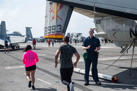 DVIDS Images USS Ronald Reagan CVN 76 Flight Deck 5k Image 8 Of 10