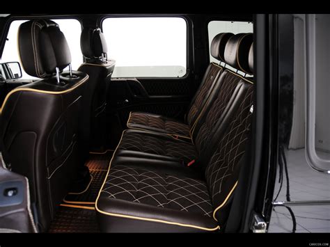 2011 Brabus 800 Widestar Based On Mercedes Benz G Class Interior Rear Seats Wallpaper 51