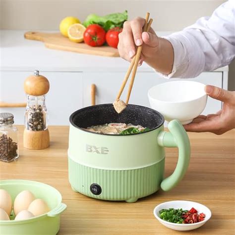 Electric Hot Pot Mini Ramen Cooker 1 5L Noodles Pot Hot Pot Electric Mini Pot For Steak Egg