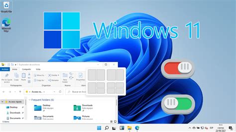 Como Activar O Desactivar Snap De Windows 11 Acoplar Ventanas