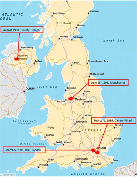 Recent Attacks In On The Uk By The Ira And Its Splinter Groups Glasgow