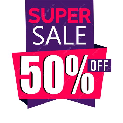50 Percent Off Super Sale, Discount 50 Percent Off, Number 50, Up To 50