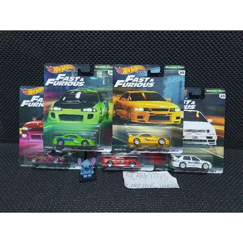 Jual Hot Wheels Hotwheels Fast And Furious 2 Fast 2 Furious Wave 2 B Original Fast Set Shopee