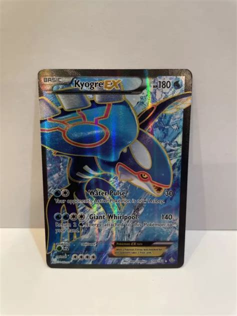 POKÉMON TCG KYOGRE EX Primal Clash 148 160 Holo Full Art Ultra selten