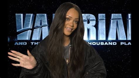 Rihanna Gets Emotional While Filming Valerian Movie Youtube