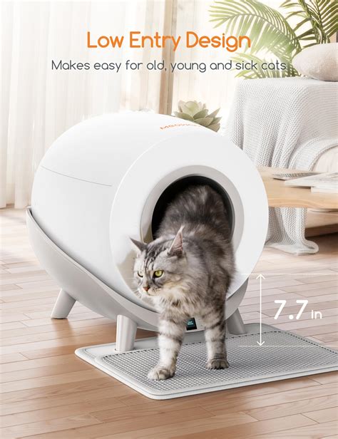 MeoWant Self Cleaning Cat Litter Box 80L 14L Extra Large Automatic Cat