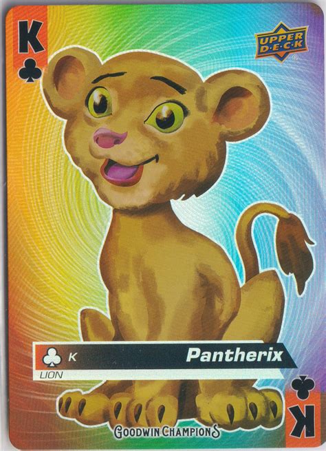 Goodwins Champions 2021 Pantherix Trading Card Archives