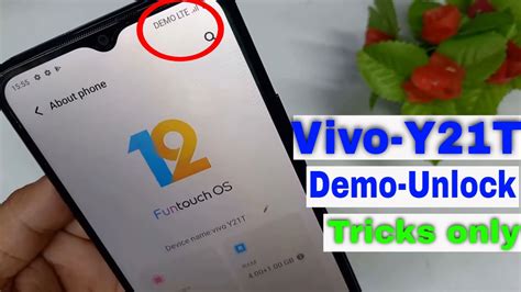 Vivo Y21t V2131 Demo Unlock Vivo Demo Mode Remove WithOut PC Trucks