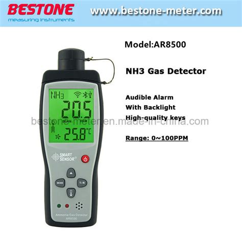 Smart Sensor Ar Nh Gas Detector Digital Ammonia Gas Leak Detector