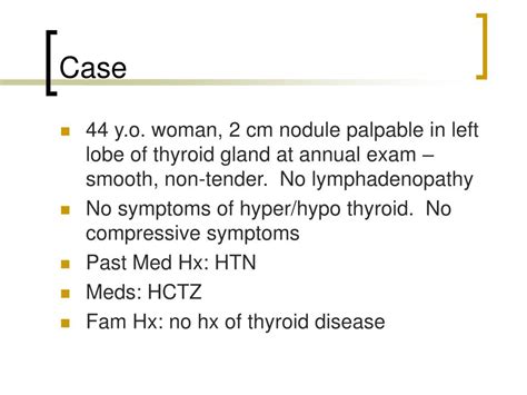 Ppt Approach To A Thyroid Nodule Powerpoint Presentation Free Hot Sex