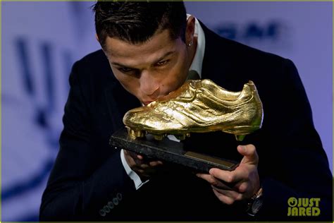 Photo: cristiano ronaldo wins his third golden boot award of his career ...