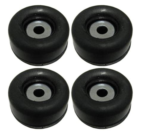 Air Compressor Rubber Feet Foot Mount Anti Vibration Bumper Pads Black