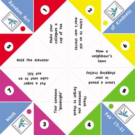 Fortune Teller Paper Game | Activity Shelter
