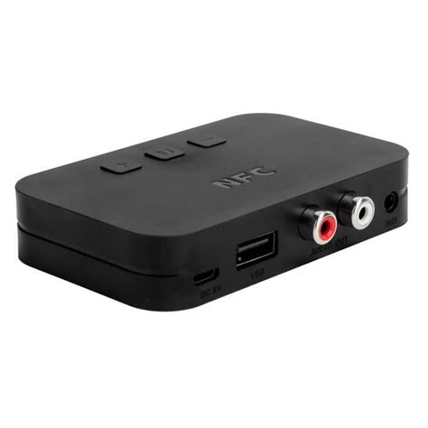 HURRISE Récepteur audio Bluetooth 5 0 USB sans fil Ti800 RCA avec port