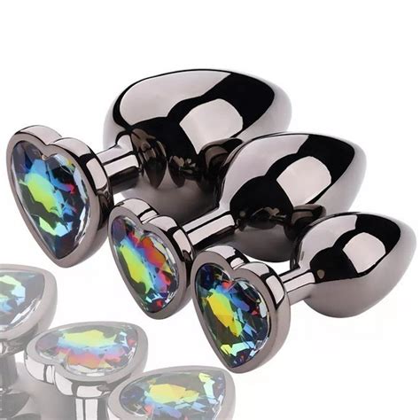 Plug Anal Acier Différentes Tailles Couleur Formes Osez Chic
