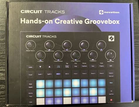 Novation Circuit Tracks Standalone Groovebox With Synths Drums And