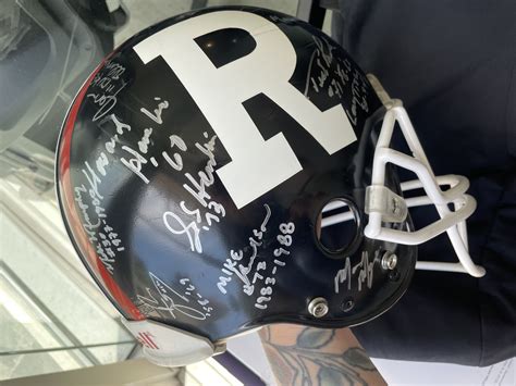 Signed Ottawa Rough Riders helmet | Collectors Weekly