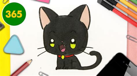 Como Desenhar Gato Kawaii Youtube