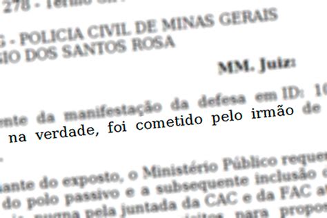 Fichado Por Engano Pedreiro é Processado Por Crimes No Lugar Do Irmão