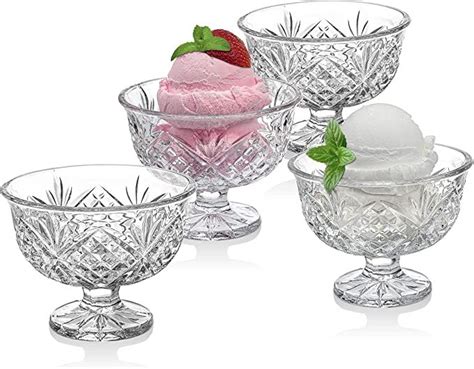 Godinger Dessert Bowls Ice Cream Bowls Serving Bowls Dublin Collection Set Of 4 Ice Cream