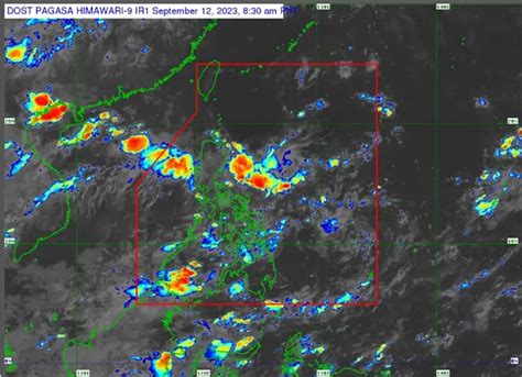 PAGASA Releases Latest Weather Update For Tuesday September 12 2023