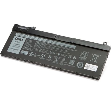 Dell Cell Wh Lithium Ion Replacement Battery For Select Laptops