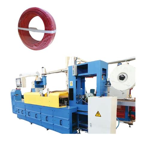 3 17mm Wire Automatic Cable Coiling Machine And Cable Wrapping Packing