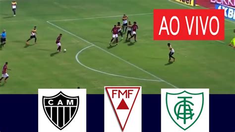 Atlhetico Mg X America Mg Ao Vivo Com Imagens I Campeonato Mineiro 2024